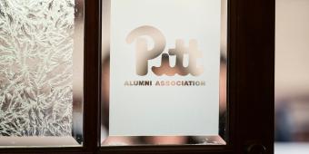 Pitt Alumni Association sign